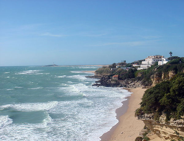 Trafalgar desde los Caños de Meca