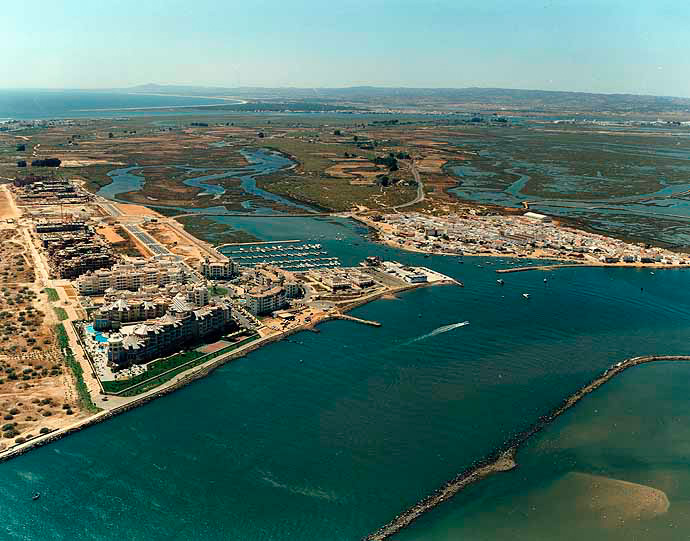 Ría de Isla Cristina. Isla del Moral