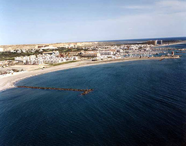 Almerimar desde poniente