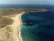 El faro de Corrubedo desde el N