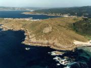 Ría de Corme y Laxe desde la playa de Soesto