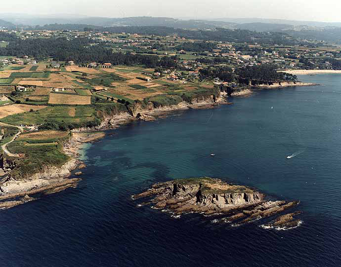 Islote do Carbón. Ría de Sada