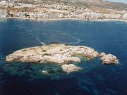 Isla Negra del E y tierra