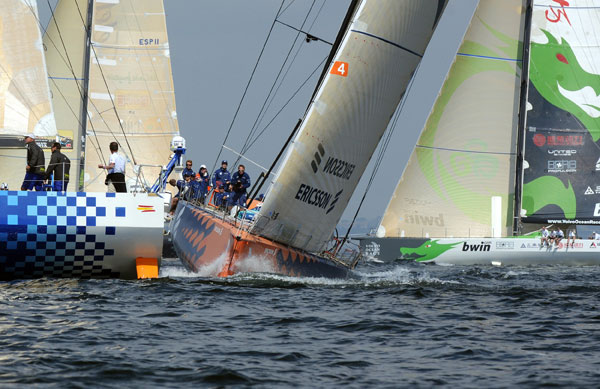 V.O.R. Regata costera en Galway