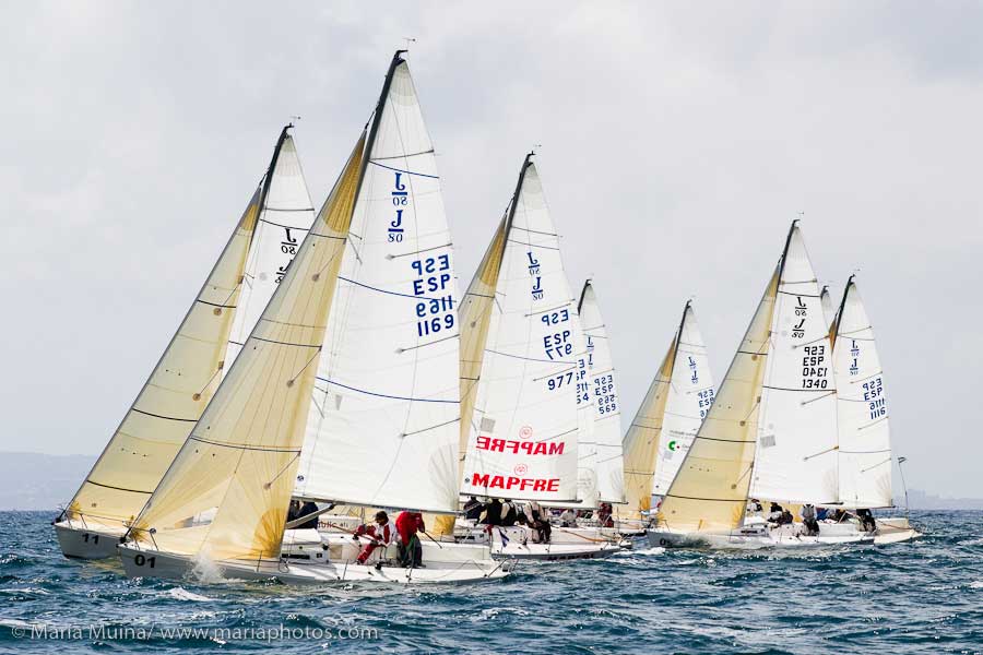 3ª jornada de la PalmaVela de J-80.