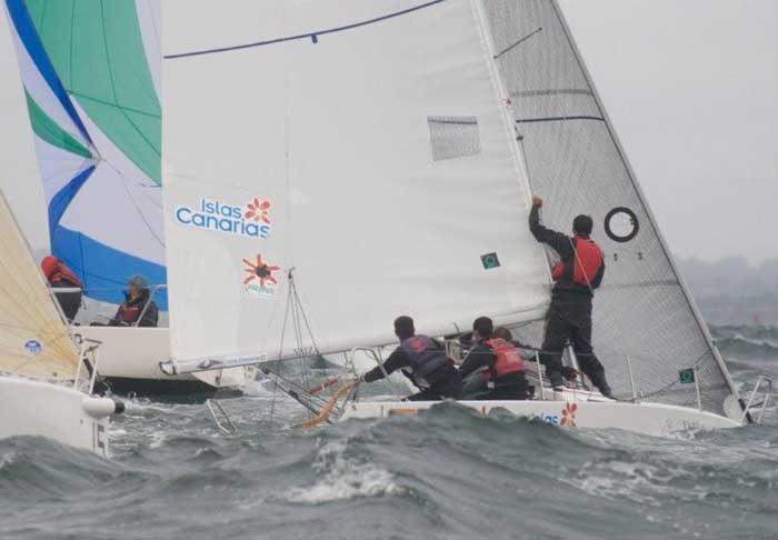 Campeonato del Mundo de J-80 Newport Octubre 2010. 1ª Jornada