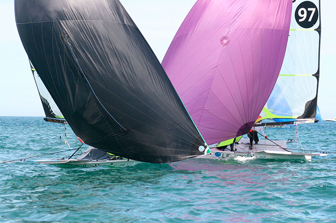 4ª Jornada Poco viento solo compiten los 49er