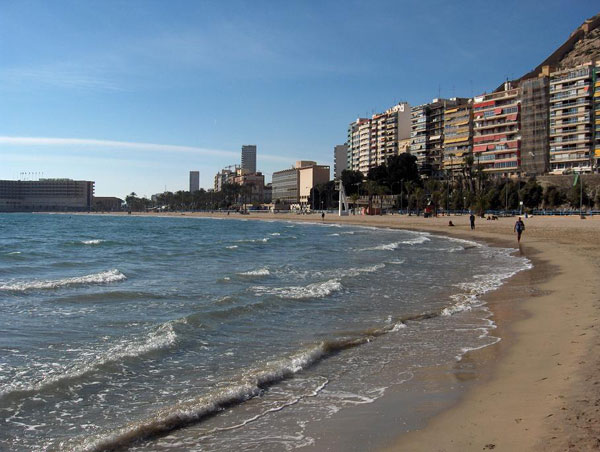 Playa del Postiguet (Alicante)