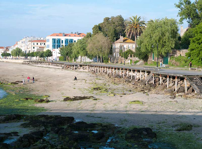 Playa de Bouzas. San Miguel