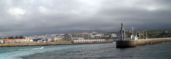 Bocana del puerto. Espigón del Sagrado Corazón