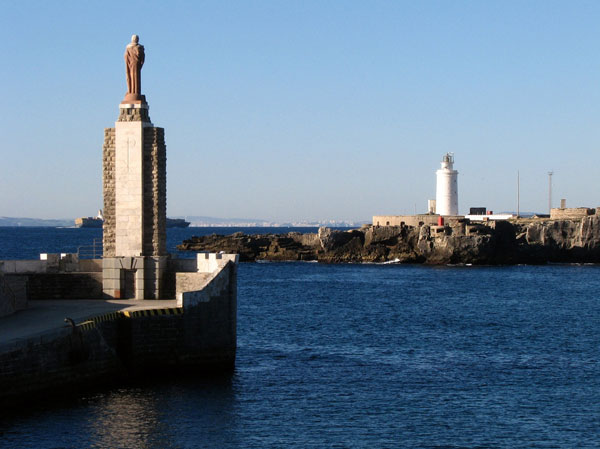 Tarifa espigón y faro