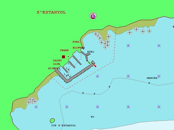 Portulano Club Nautic S´Estanyol