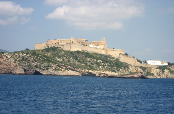 Ibiza desde el mar