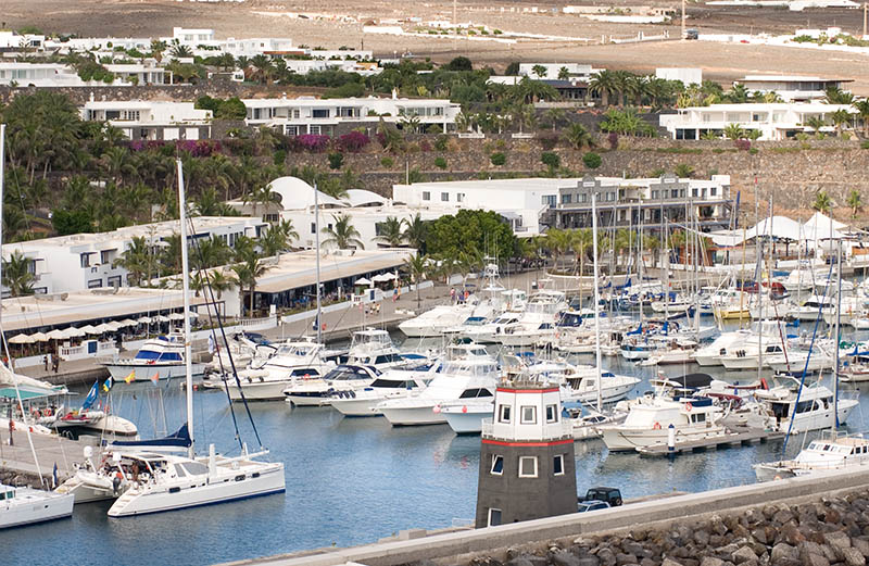 Marina Puerto Calero. Lanzarote