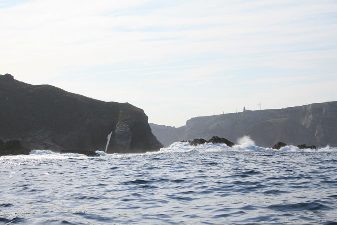 La mar trabajando aunque esté en calma