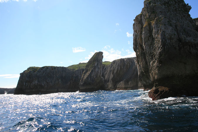 Piedras apuntando al cielo,