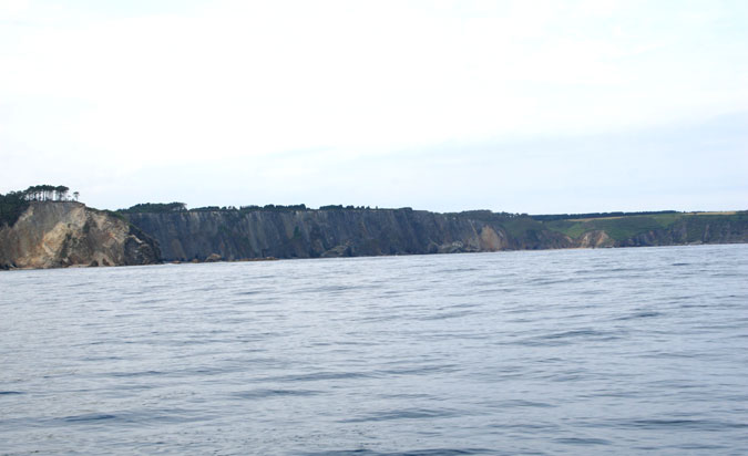 Arranque del Cabo Busto por poniente