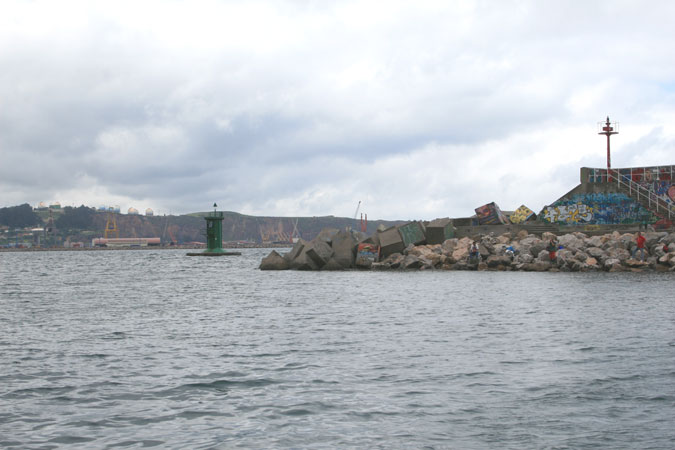 Partiendo del Puerto Deportivo de Gijón