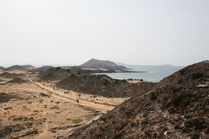 La isla de Lobos desde el Norte