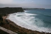 Playa de los Locos. Punta Sopico. Al fondo Punta Ballota