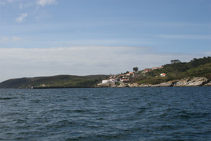 Muelle de Ons desde el Norte