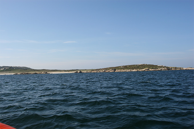 Punta y playa dos Bois