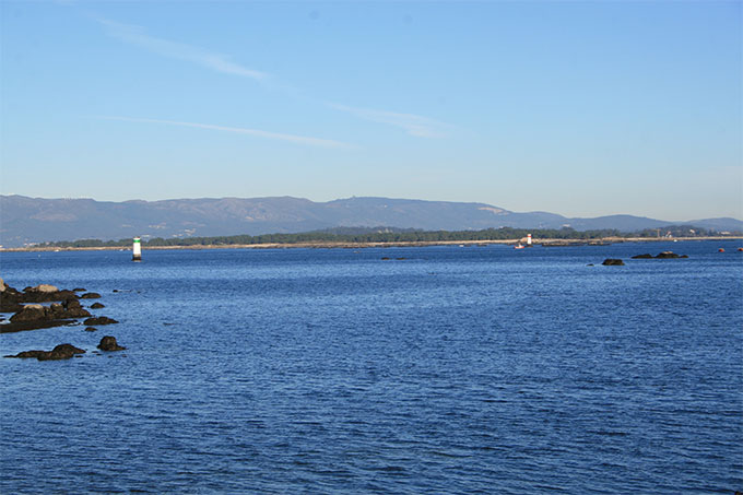 Balizas de Lobeira y Golfeira desde O Grove