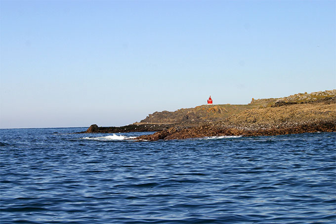 Arrecifes de Robaleira. Capetudos y Omear