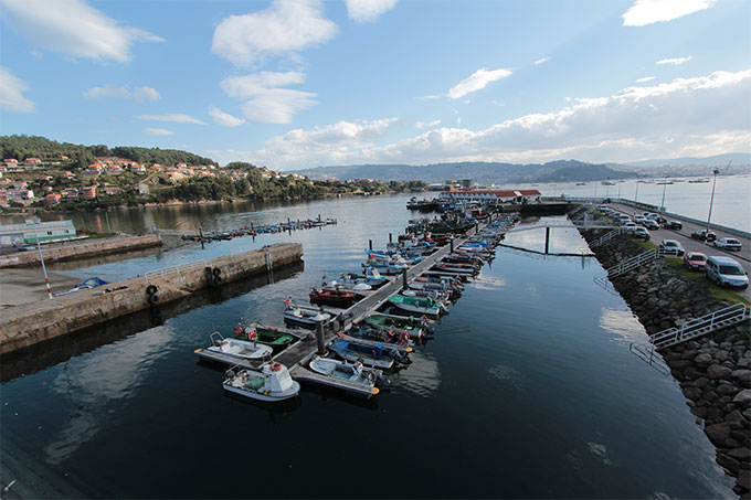 Puerto pesquero de Meira