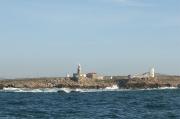 Cabo y faro de Corrubedo desde el S