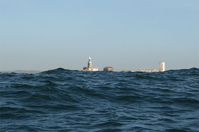 Mar de fondo en Corrubedo
