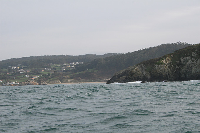 Ensenada de San Antonio desde la mar