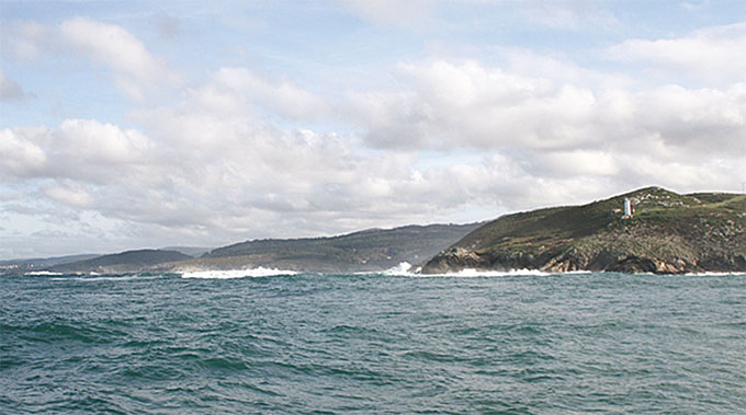 Punta y Faro de Insua desde el N