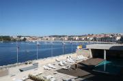 Club náutico de Sanxenxo y playa de Silgar