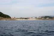 Playa de Canelas. Contigua a Cabicastro. Fondeadero