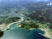 Foto aérea de la Ría de Ortigueira