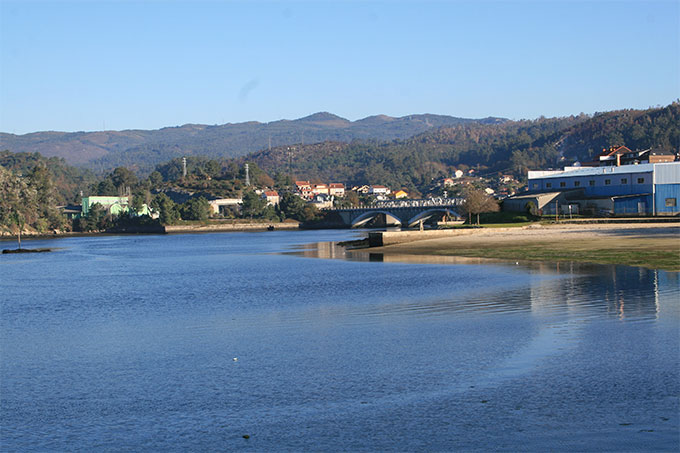 Comienzo de la ría de Vigo