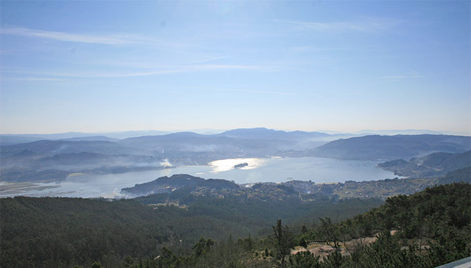 Ensenada de San Simón desde Cotorredondo