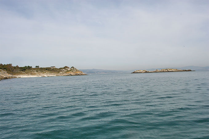 Playa da Nosa Señora e Islote Viñes