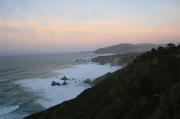 Costa occidental de la Estaca de Bares desde el intyerior de la Ría de Ortigueira