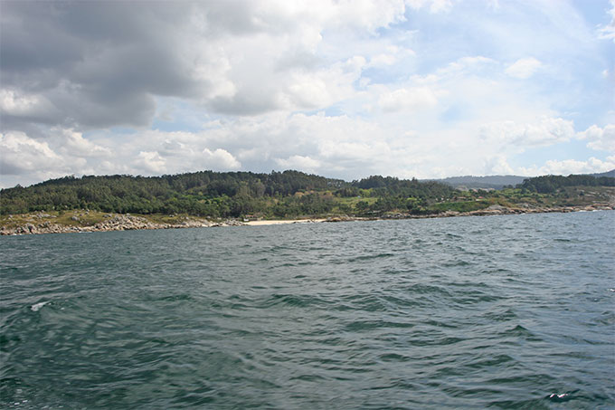 Playa de Lago. Ría de Aldán