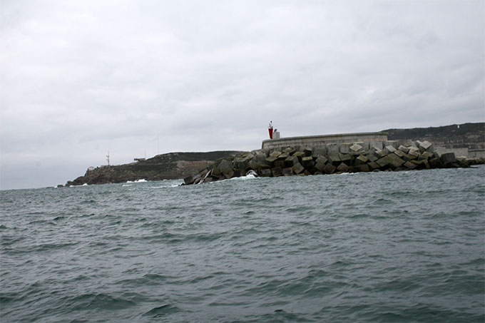 Cabo Prioriño Chico y Punta del Dique de Abrigo de Ferrol