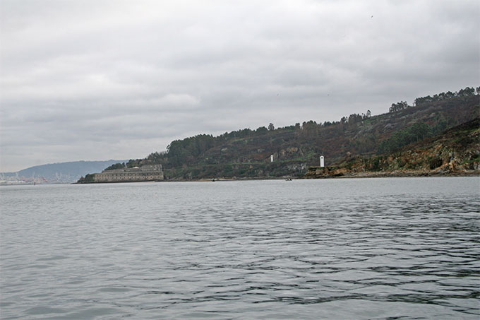 Enfilación de San Martín y Castillo de la Palma