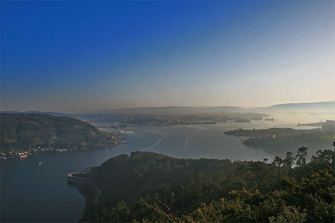 Interior de la Ría de Ferrol