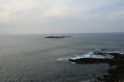 Islotes Neixón desde el faro de Monte Louro