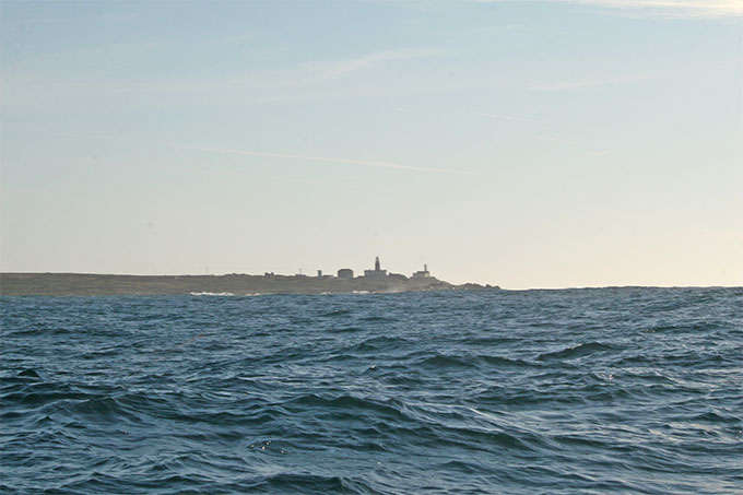 Cabo Corrubedo por la proa