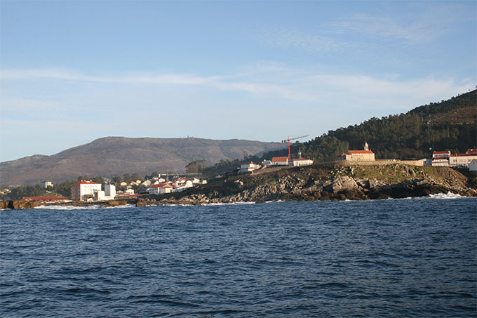 Punta Sagrada. Porto do Son