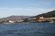 Punta Sagrada. Porto do Son