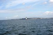 Cabezo de Mourisca, Al fondo Sanxenxo y Portonovo