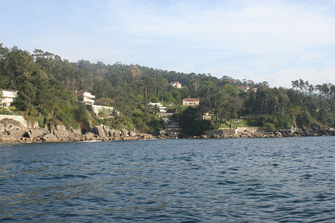 La costa entre Mogor y Aguete